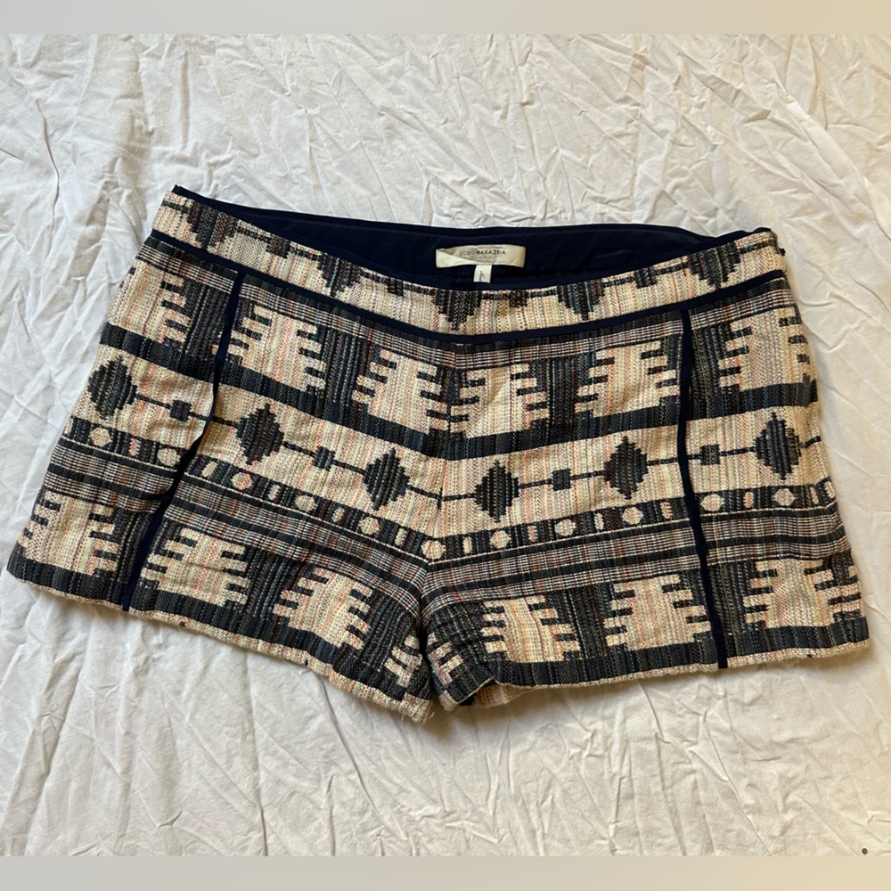 BCBGMaxAzria Runway Aztec Shorts